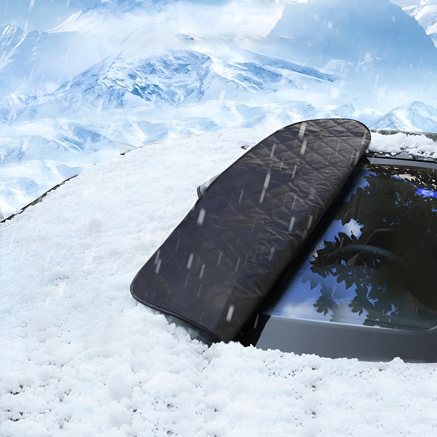 SnowGuard™ | Magnetiskt Bilsäckskydd mot Snö och Is