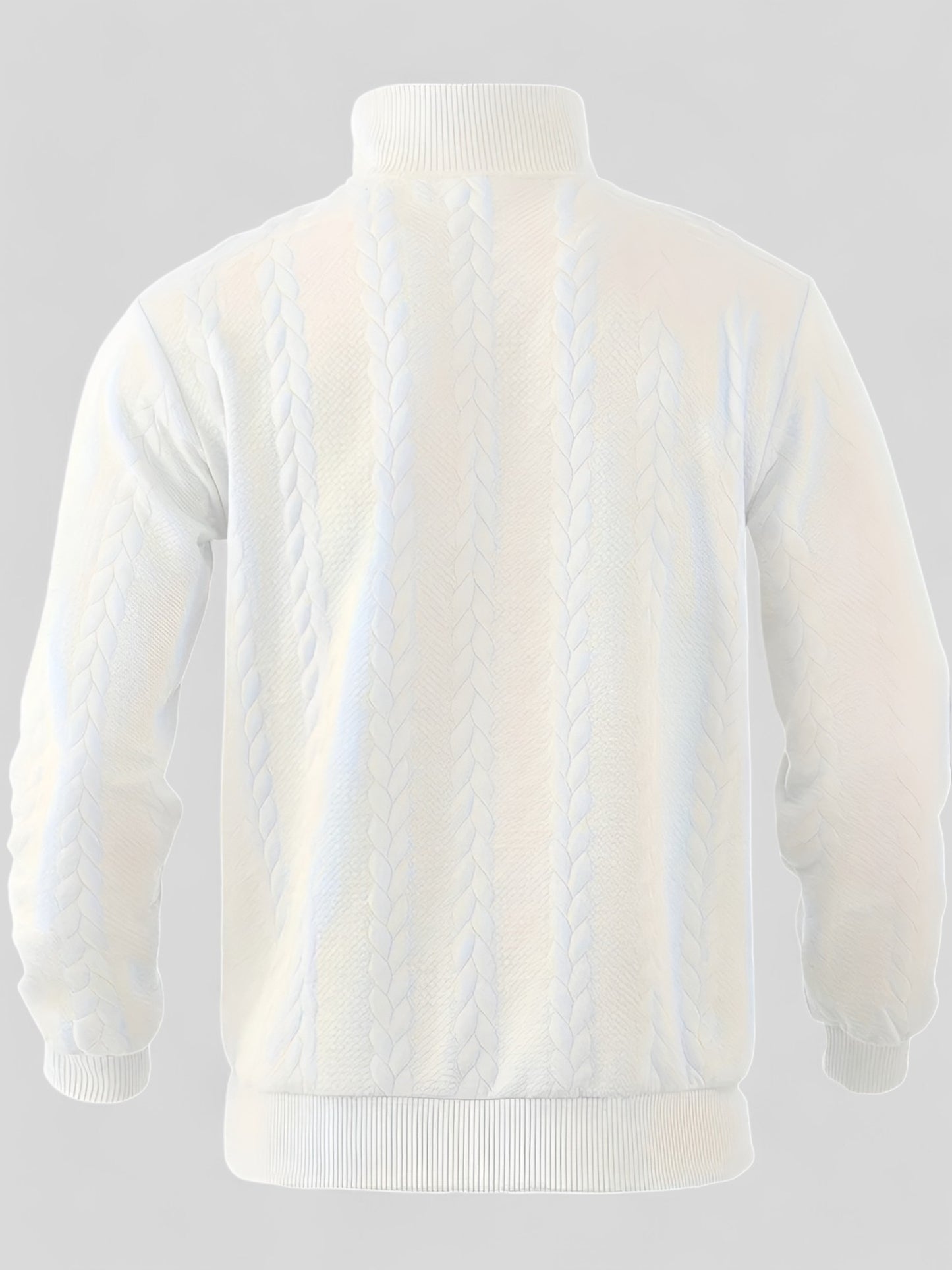 August™ | Vintage Herrtröja med Dragkedja