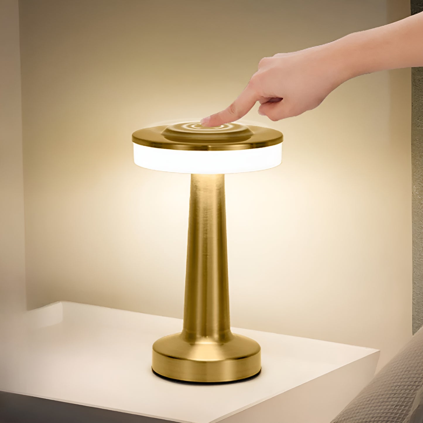 Viora™| LED Bordslampa – Trådlös, Uppladdningsbar