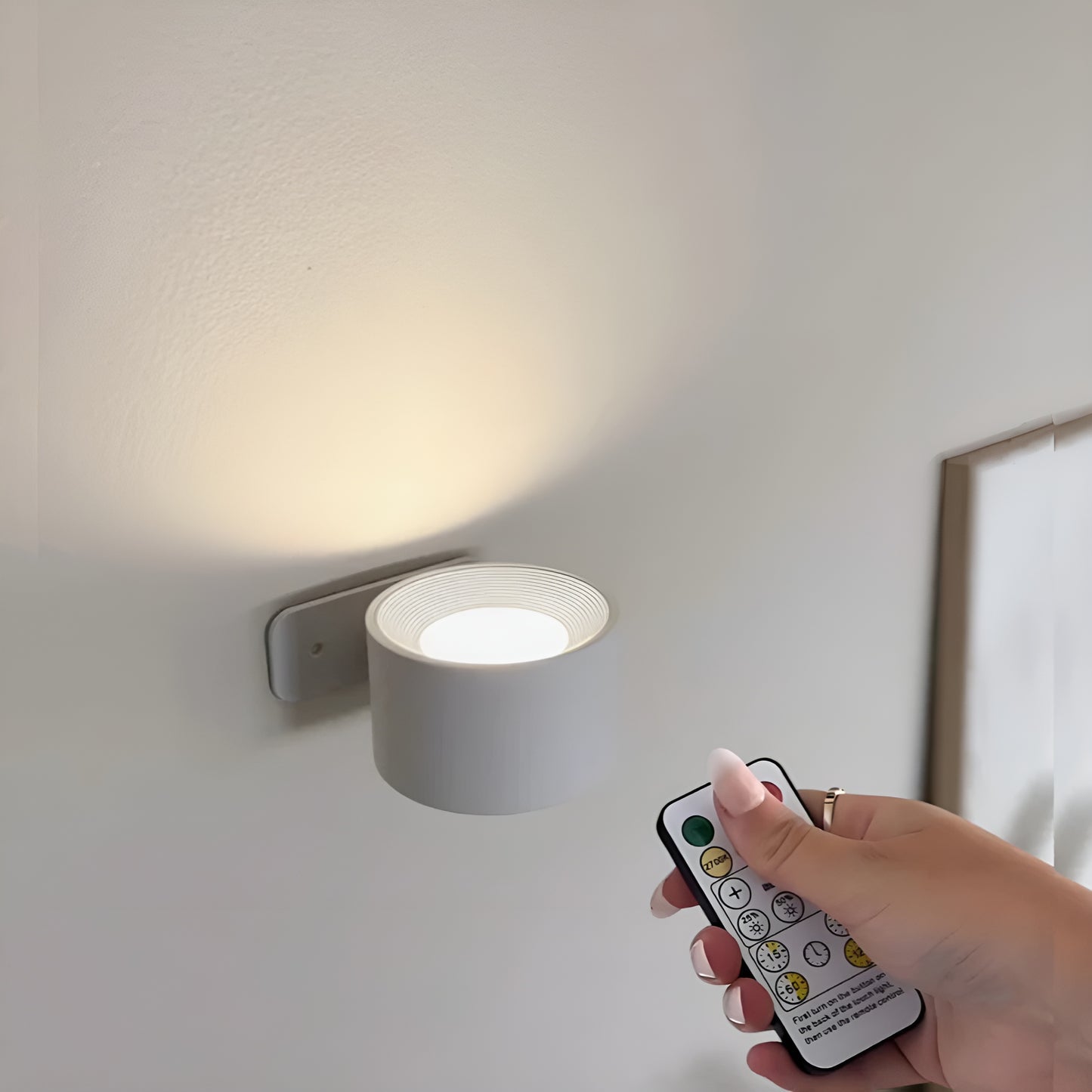 Lumi™ | Trådlös 360° Vägglampa