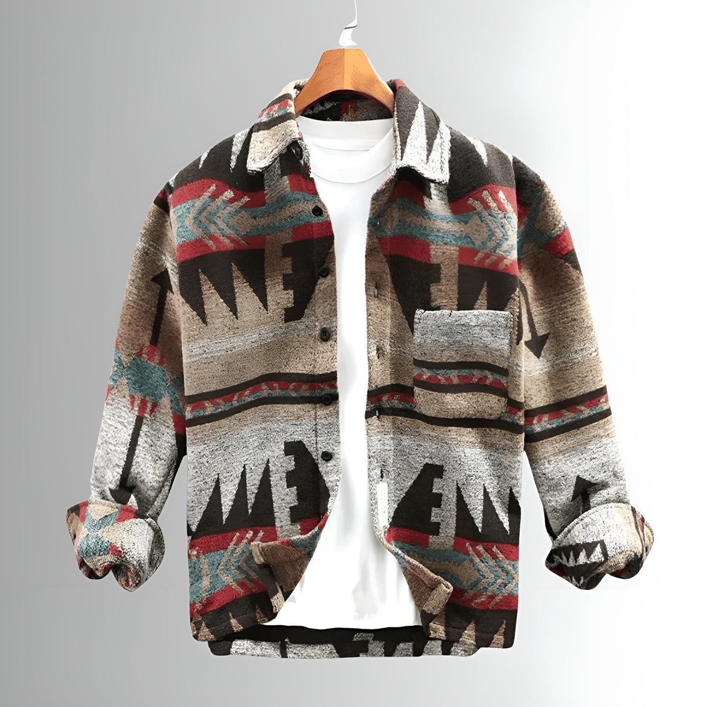 Alvar™ | Lyxig Jacquard-Flanellskjorta