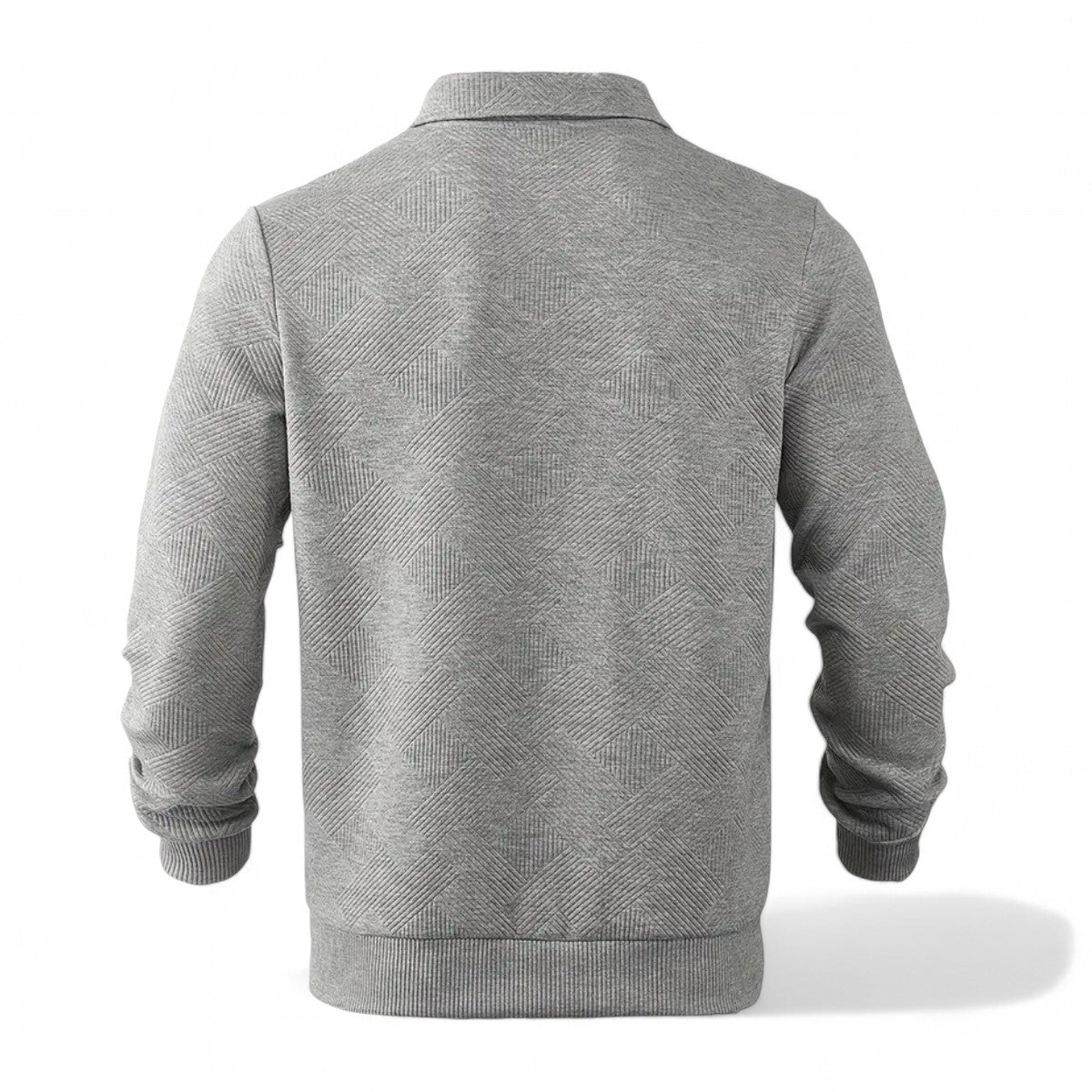 Aki™ | Vintage Zip-Up Tröja med Geometriskt Mönster