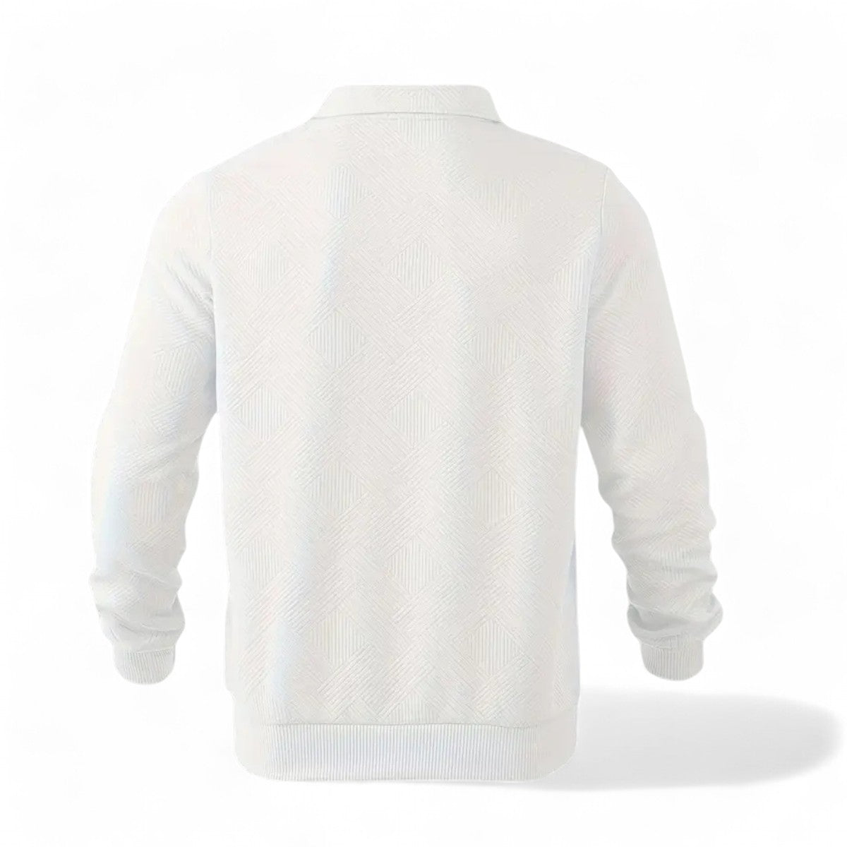 Aki™ | Vintage Zip-Up Tröja med Geometriskt Mönster