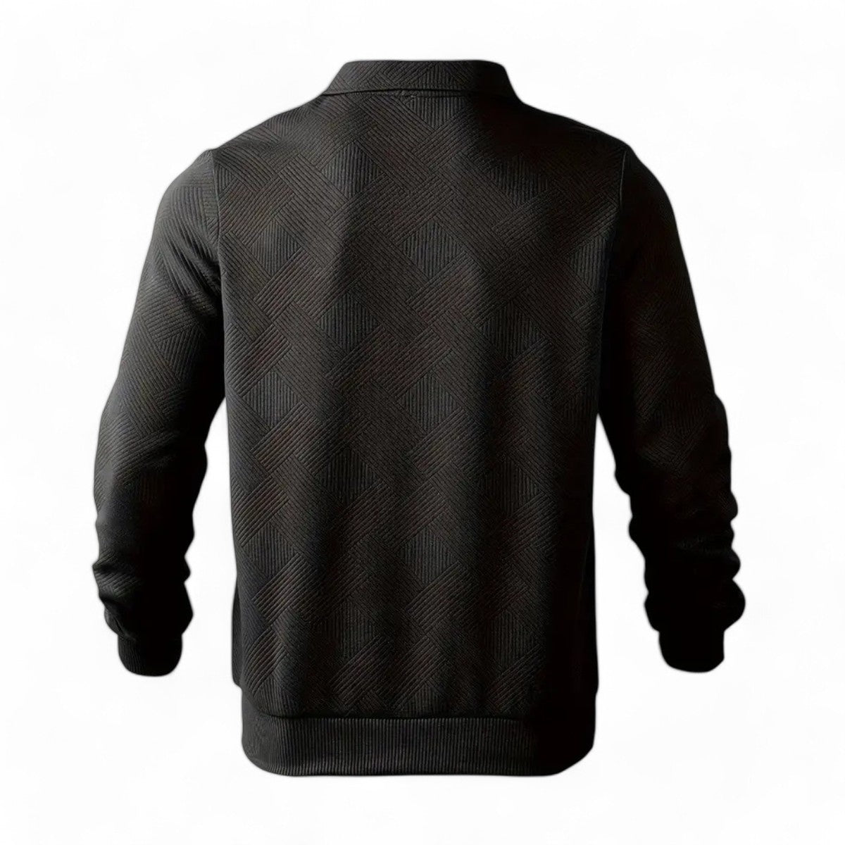 Aki™ | Vintage Zip-Up Tröja med Geometriskt Mönster