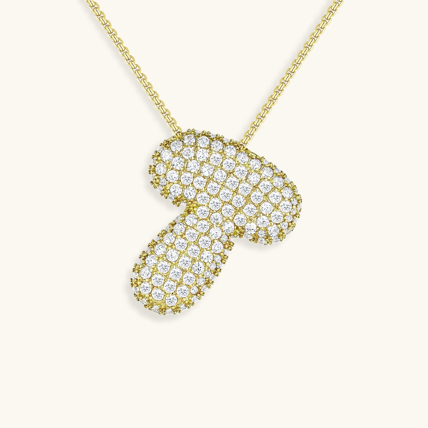 Bubble Initial Hänge Halsband™