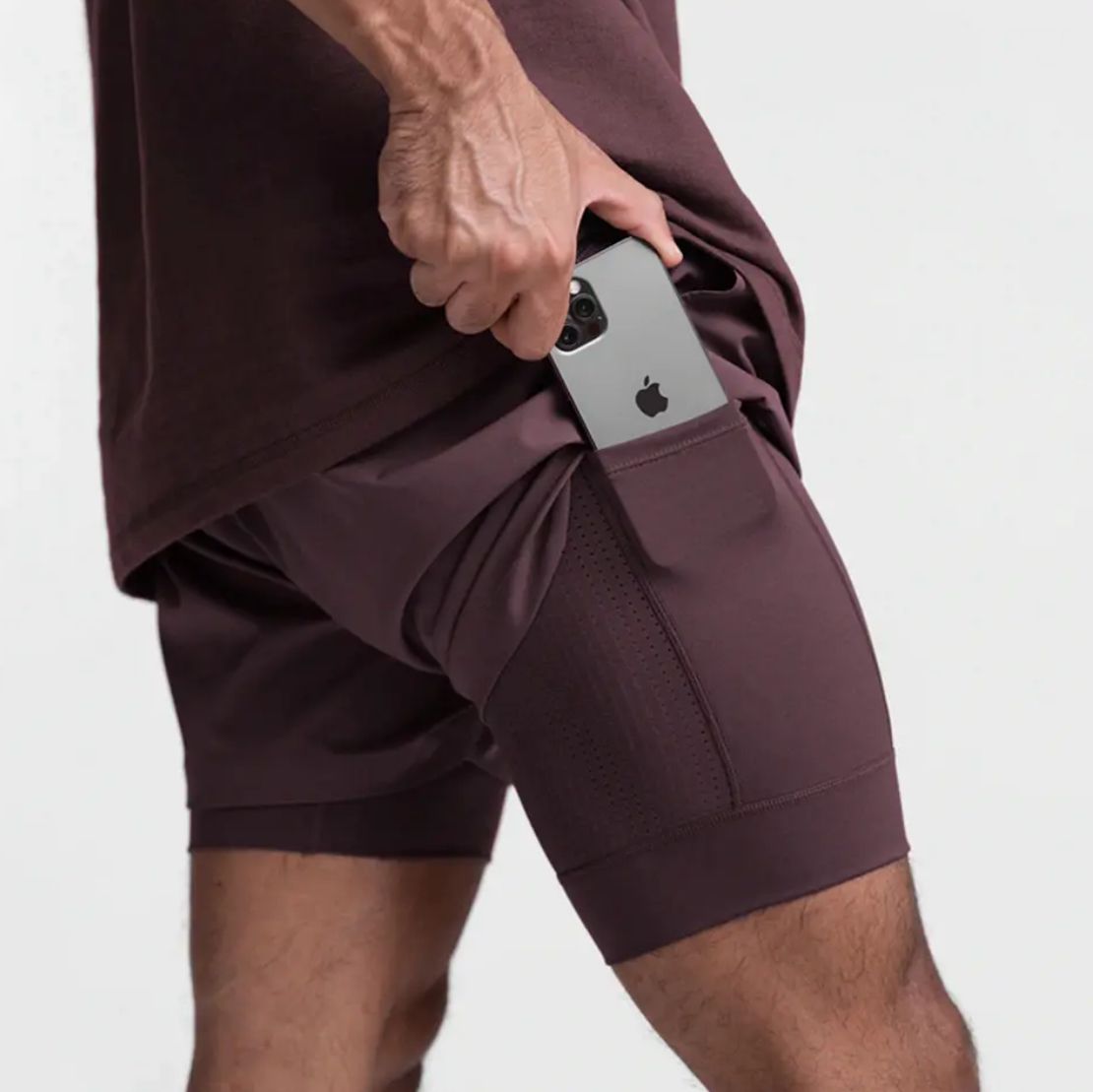 FlexiFit™ Shorts -Sportshorts med flera fickor