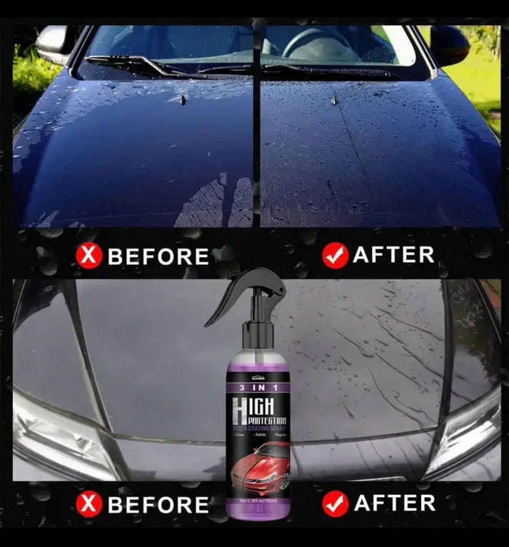 3-i-1 CarSpray™ | Rengör, återställ & skydda din bil! - 2+1 GRATIS!