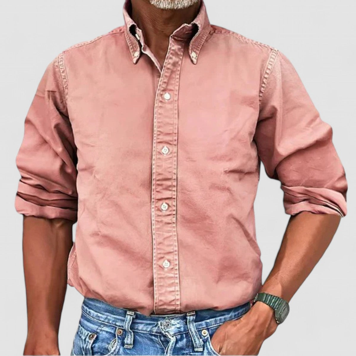 Aaron™ | Klassisk Långärmad Skjorta