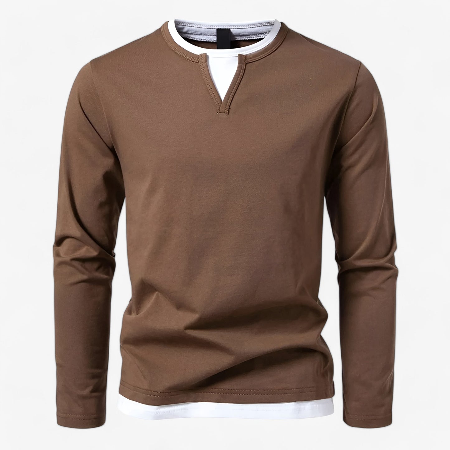 Ivo™ | Tidlös Långärmad Henley