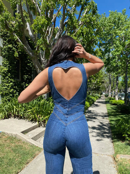 Nora™- Hart Denim Jumpsuit