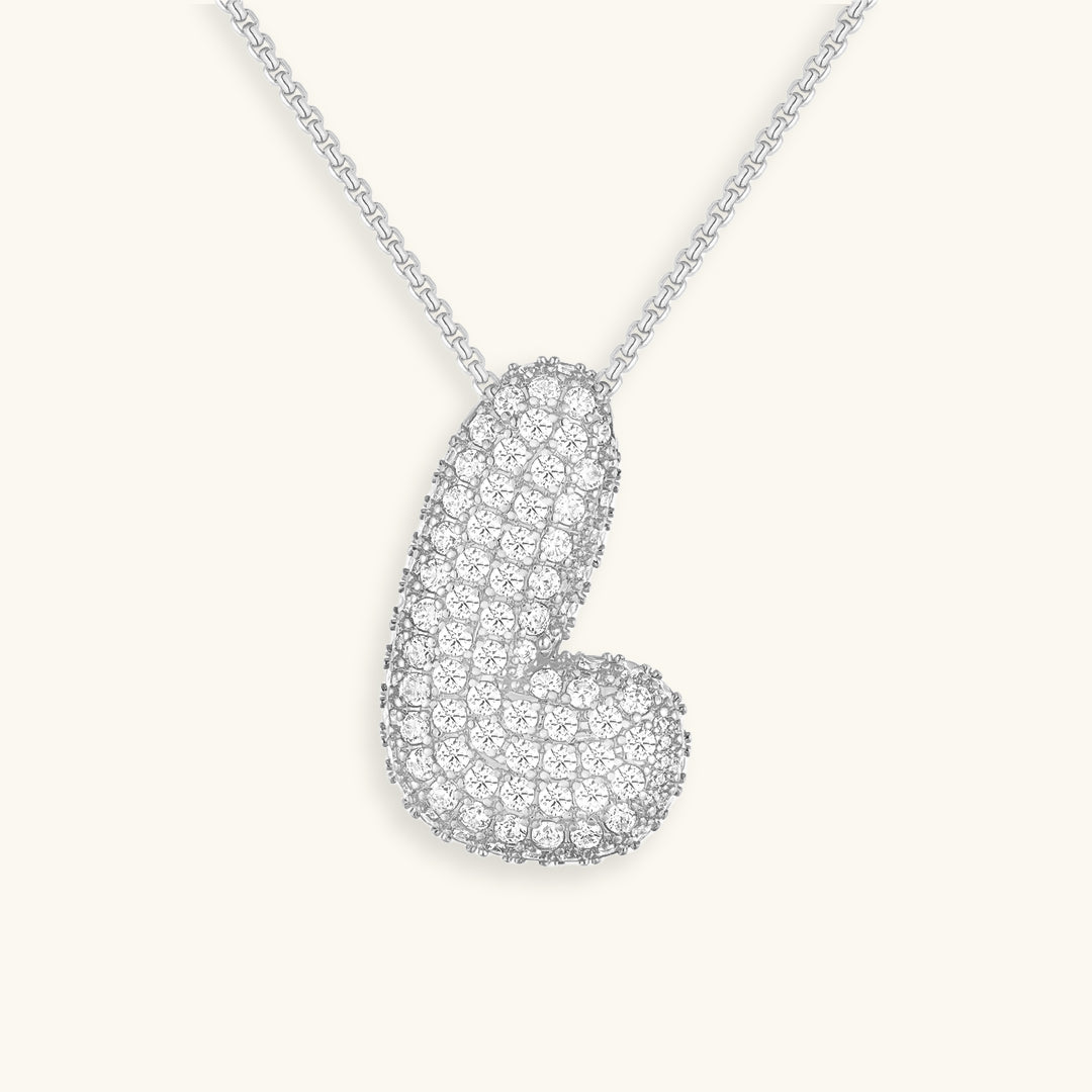 Bubble Initial Hänge Halsband™