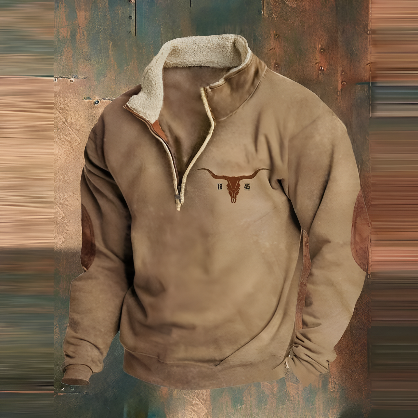 Adam™ |Quarter Zip-Up Sweater