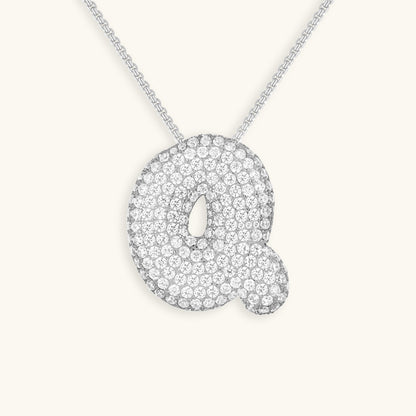 Bubble Initial Hänge Halsband™