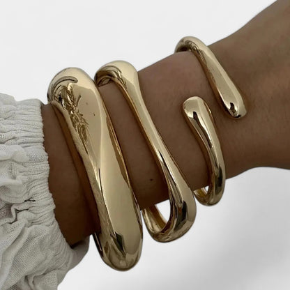 Lulu™ | Wave Cuff Set