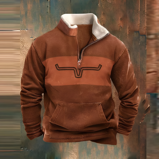 Adam™ |Quarter Zip-Up Sweater