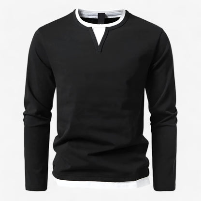 Ivo™ | Tidlös Långärmad Henley